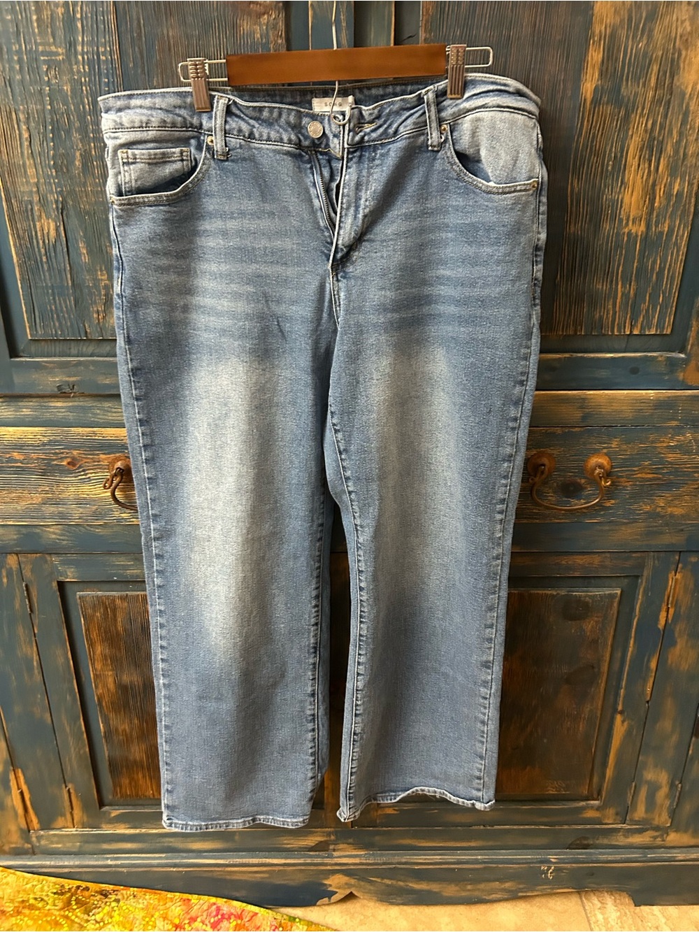 & Other Stories Light Blue Straight-Leg Jeans